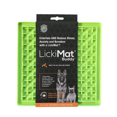 LICKY MAT BUDDY GREEN FOR DOG