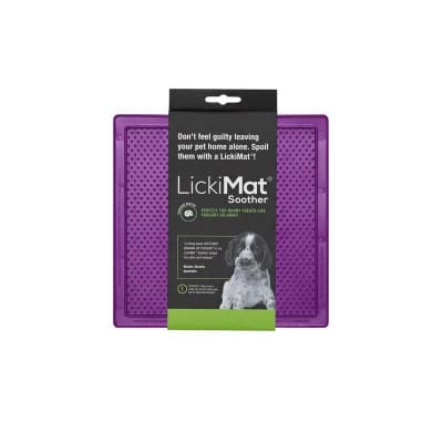 LICKY MAT SOOTHER PURPLE FOR DOG