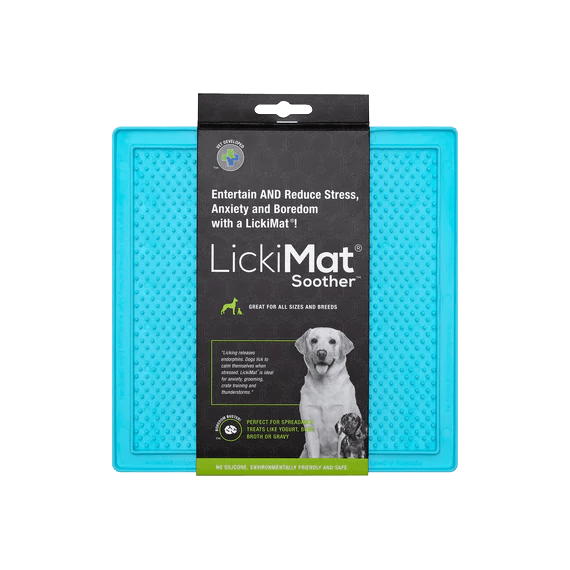 LICKY MAT SOOTHER TURQUOISE FOR DOG