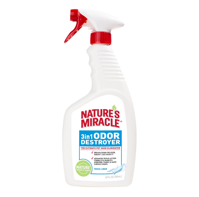 NATURES MIRACLE 3 IN 1 ODOR DESTROYER