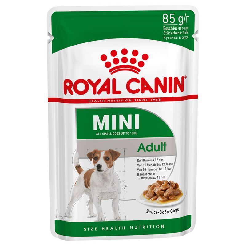 ROYAL CANIN MINI ADULTO DOG POUCH 85G