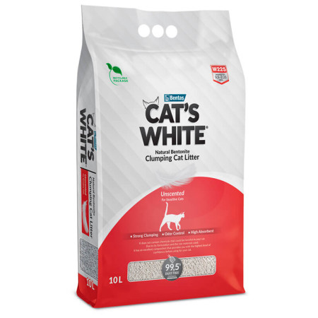 ARENA CAT WHITE NATURAL 15 LTS 12,7KG