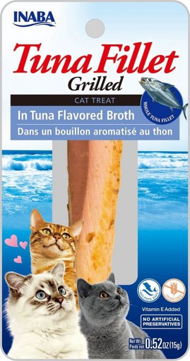 INABA TUNA FILLET GRILLED (CAT TREATS) 15G