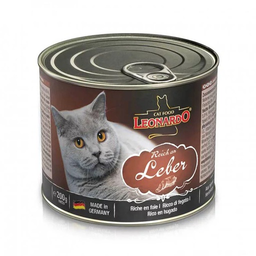 LEONARDO QUALITY SELECCION HIGADO CAT LATA 200G