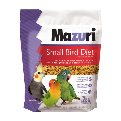 MAZURI SMALL BIRD DIET 1.3 KG