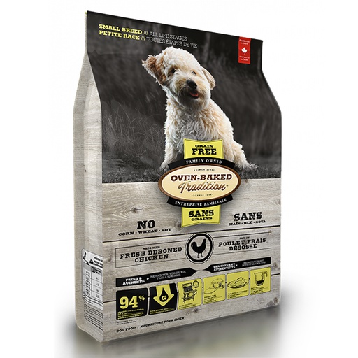 OVEN BAKED GRAIN FREE SMALL BREEDS POLLO ADULTO DOG 2,27KG