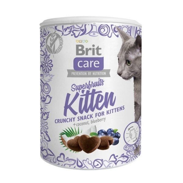 BRIT20CARE20KITTEN20SUPERFRUITS20CHICKEN20SNACK20100G