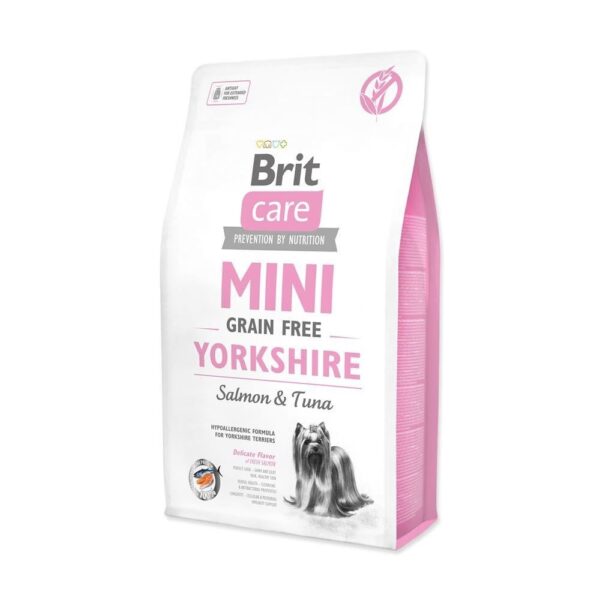 BRIT CARE MINI YORKSHIRE SALMÓN Y ATÚN ADULTO DOG 2KG