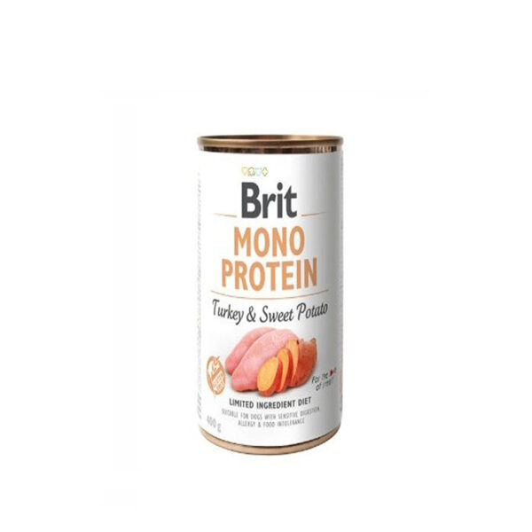 BRIT20CARE20MONO20PROTEIN20PAVO20Y20PAPA20AMARILLA20DOG20LATA20400G