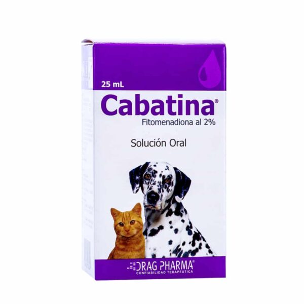 CABATINA PARA PERROS Y GATOS 25ML