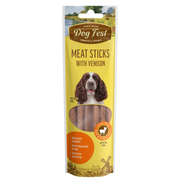 DOGFEST STICK CARNE DE VENADO 45GRS