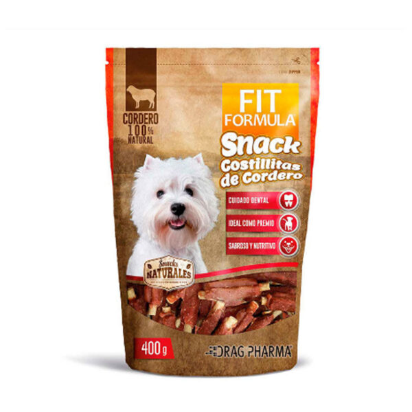 FIT FORMULA COSTILLAS DE CORDERO PARA PERRO 400G