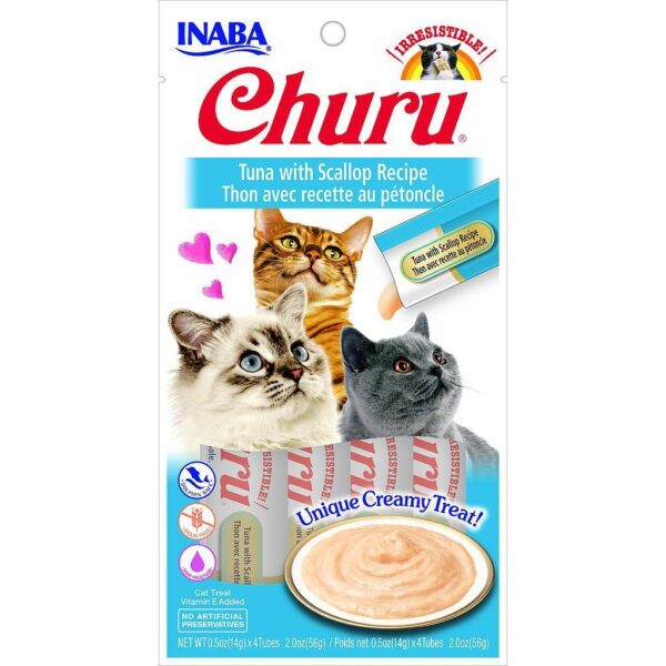 INABA CHURU CAT ATÚN CON OSTIÓN 4UNID 56G