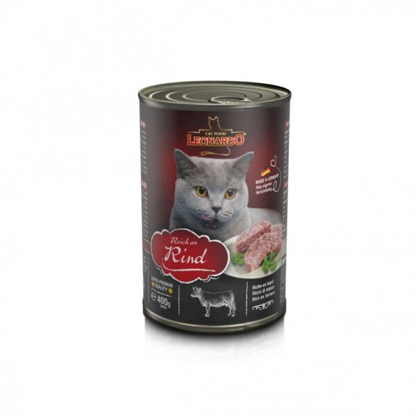 LEONARDO QUALITY SELECCION TERNERA CAT LATA 400G