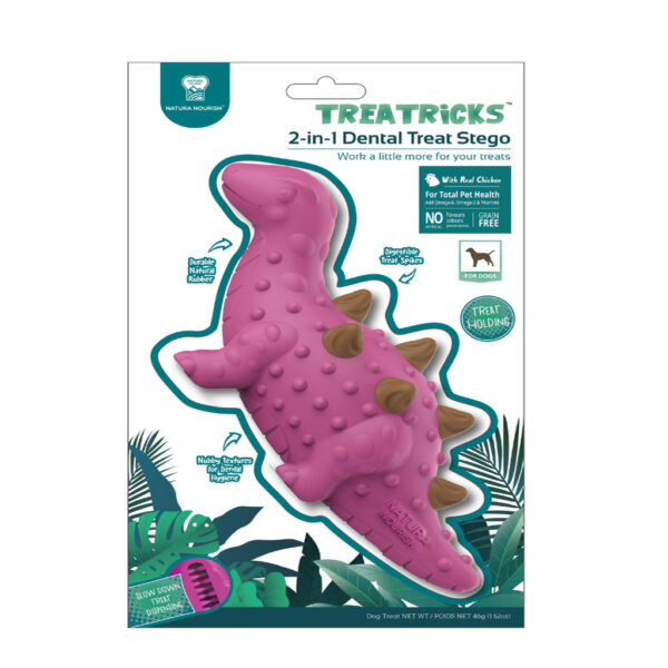 NATURA TREATRICKS JUGUETE 2 EN 1ESTEGOSAURIO