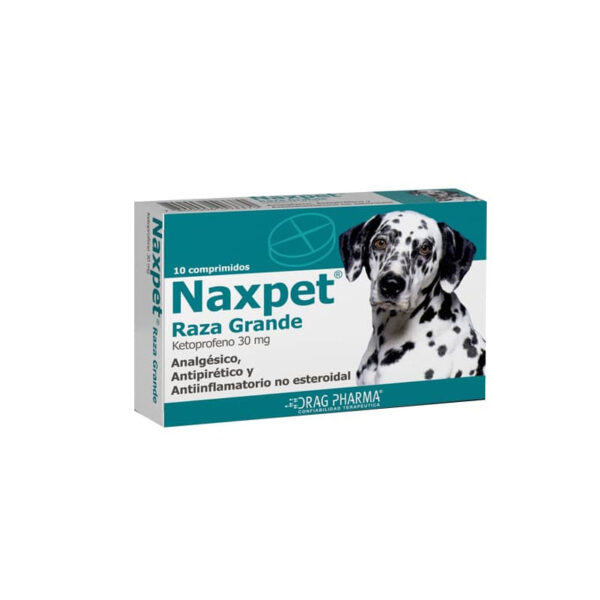 NAXPET 10 COMPRIMIDOS 30MG RAZAS GRANDES