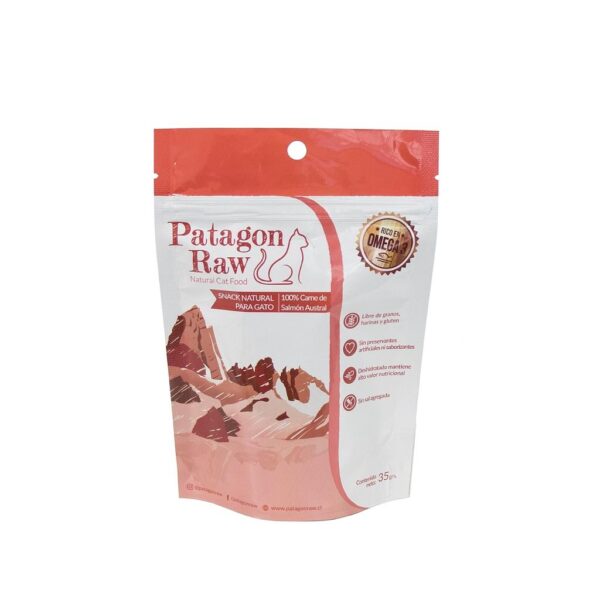 PATAGON RAW SNACK SALMON CAT 35G