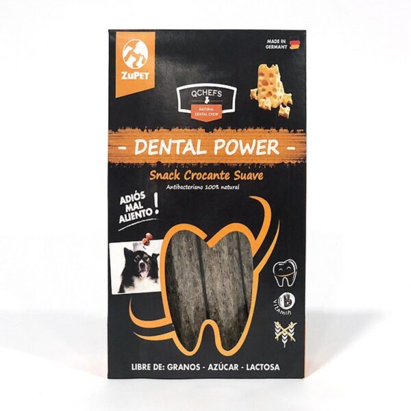 QCHEFS SNACK DENTAL POWER DOG CROCANTE SUAVE 75G