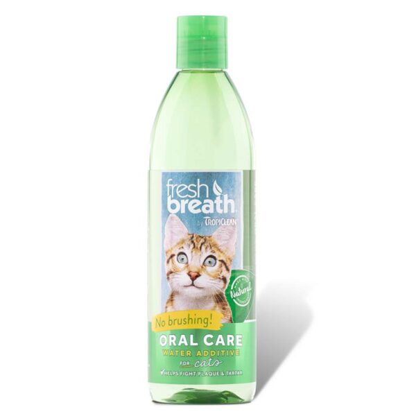 TROPICLEAN FRESH BREATH DENTAL CAT ADITIVO PARA EL AGUA 473ML