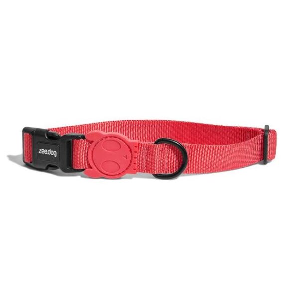 ZEEDOG COLLAR MEDIUM NEON CORAL